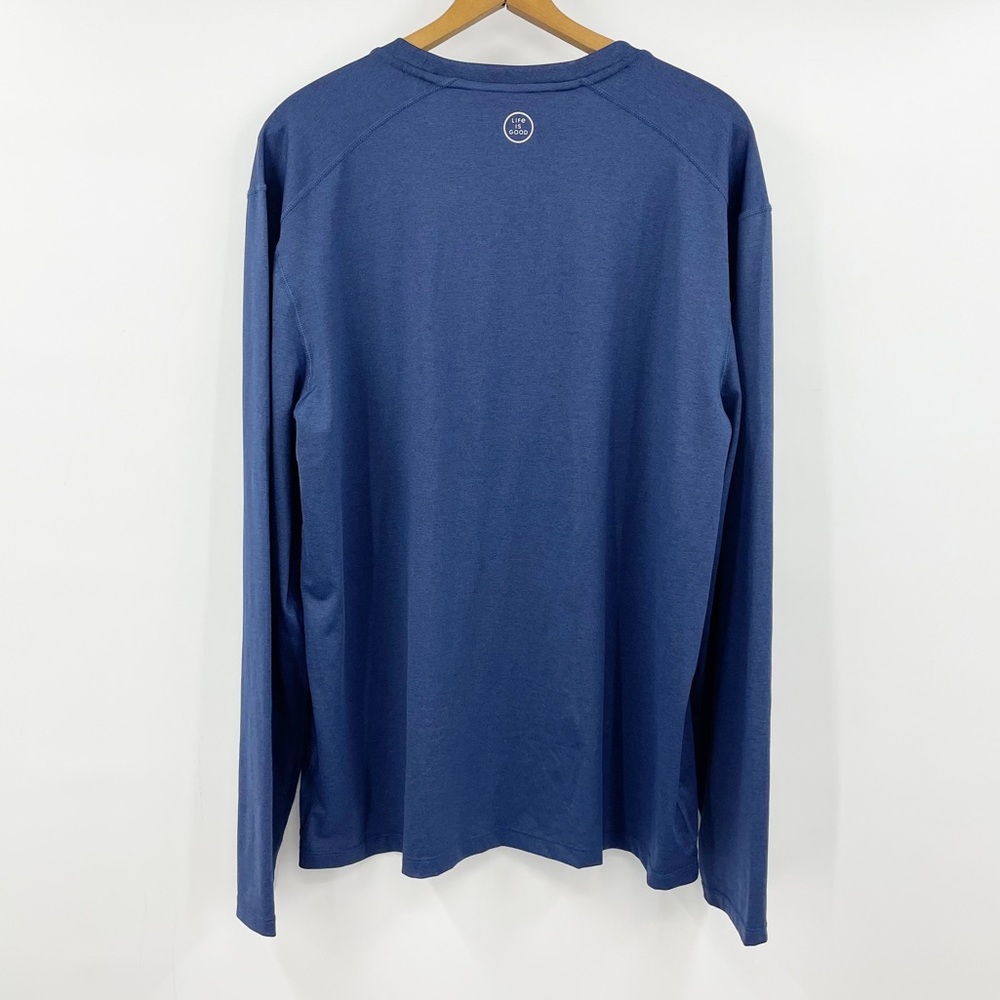 Life is Good Active Long Sleeve Positive Energy Shirt Mens L - Picture 4 of 7